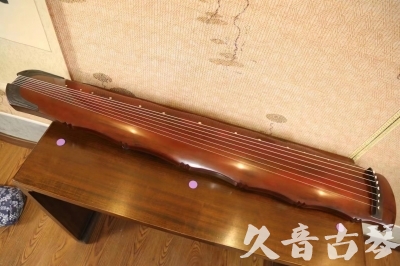 保山市●久音古琴  ●典藏系列 20230726 [红洒金竹节]